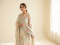 Aiza Embroidered 3-Piece Suit