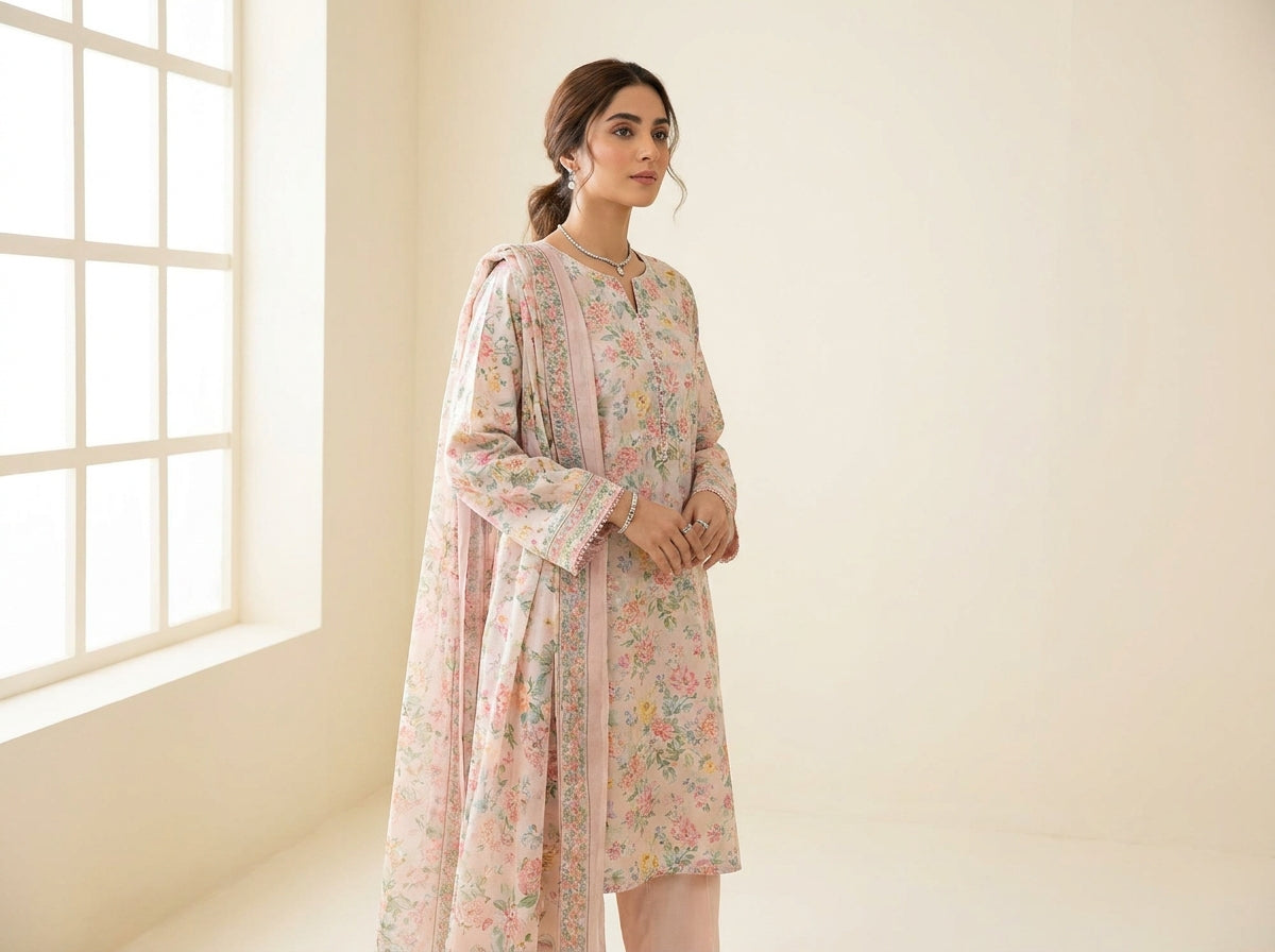 Sana Khaddar 3-Piece Suit