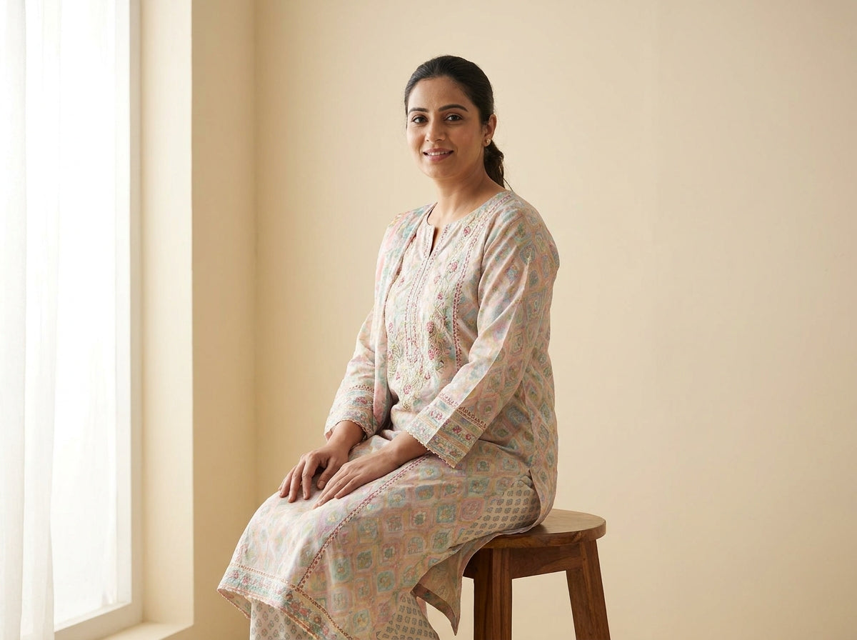 Ready-to-Wear Lawn Suit (Stitched)
